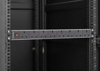 Intellinet 19" 1U PDU 7-way UK, Overload Protection, Rackmount, Power Distribution Unit, UK 3-pin outlets, 3m power cord, output