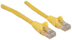 Intellinet Network Patch Cable, Cat6, 20m, Yellow, CCA, U/UTP, PVC, RJ45, Gold Plated Contacts, Snagless, Booted, Lifetime Warranty