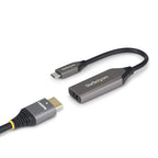 StarTech.com 112B-USBC-HDMI21 video cable adapter 0.2 m USB Type-C HDMI Type A (Standard) Grey