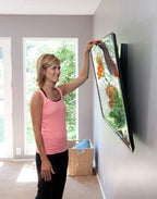 Ergotron Glide Wall Mount, HD 152.4 cm (60") Black