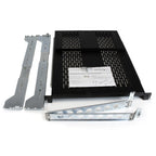 StarTech.com 2U Vented Sliding Server Rack Shelf w/ Cable Management Arm - 27.6 to 31.6in Adjustable Mounting Depth - 125lb - 19” Server Tray Shelf for Equipment Rack - 24in Deep