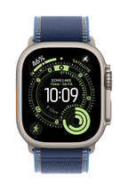 Apple MFT64ZM/A smart wearable accessory Band Blue Titanium, Polyester, Spandex, Nylon