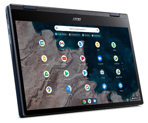 Acer Chromebook Spin 513 CP513-1H Convertible Laptop - Snapdragon 7c Gen 2, 8GB, 64GB eMMC, Integrated Graphics, 13.3" FHD Touchscreen, Chrome OS, Silver