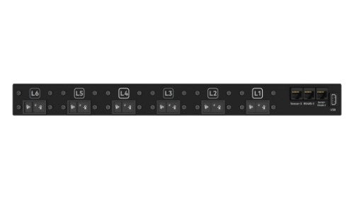 HPE G2 Metered Modular 3Ph 22kVA/60309 5-wire 32A/230V Outlets (6) C19/1U Horizontal INTL PDU