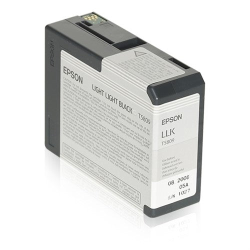 Epson C13T580900/T5809 Ink cartridge light light black 80ml for Epson Stylus Pro 3800/3880