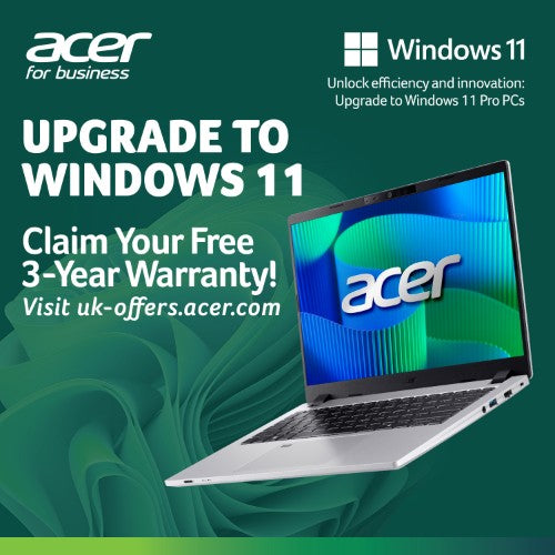 Acer TravelMate P2 TMP214-56-TCO-36B7 Intel Core 3 100U Laptop 35.6 cm (14") WUXGA 8 GB DDR5-SDRAM 256 GB SSD Wi-Fi 6 (802.11ax) Windows 11 Pro Silver
