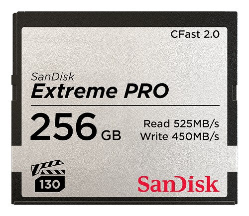 SanDisk Extreme Pro 256 GB CFast 2.0