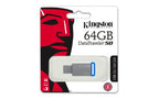Kingston Technology DataTraveler 50 64GB USB flash drive USB Type-A 3.2 Gen 1 (3.1 Gen 1) Blue, Silver