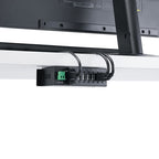 StarTech.com 7-Port USB 2.0 Hub - Metal Industrial USB-A Hub with ESD Protection & 350W Surge Protection - Din Rail, Wall or Desk Mountable - TAA Compliant USB Expander Hub