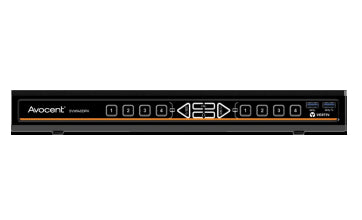 Vertiv SV Universal DP/H Desktop Matrix 2x8 KVM KVM switch Black