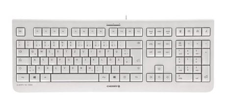 CHERRY KC 1000 keyboard USB Spanish Grey