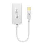 ALOGIC Premium 15cm Mini DisplayPort to HDMI Adapter - Male to Female - WHITE