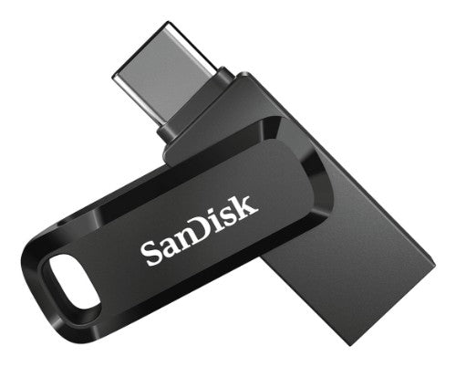 SanDisk Ultra Dual Drive Go USB flash drive 64 GB USB Type-A / USB Type-C 3.2 Gen 1 (3.1 Gen 1) Black