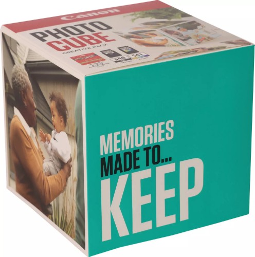 Canon 5225B017/PG-540+CL-541 Printhead cartridge multi pack black / color Cube white blue + Photopaper PP-201 13x13cm 40 sheet 180pg+180pg Pack=2 for Canon Pixma MG 2150/MX 370