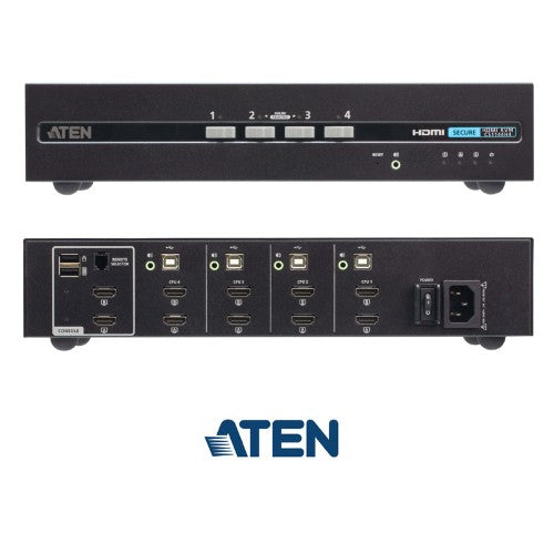 ATEN CS1144H4 KVM switch Black