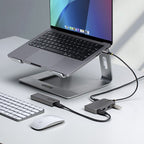 StarTech.com 4-Port USB-C Hub, 5Gbps, Bus Powered, USB C to 4x USB-A Hub with USB-C Auxiliary Power Input, 1ft/30cm Host Cable, Portable Desktop/Laptop USB Hub