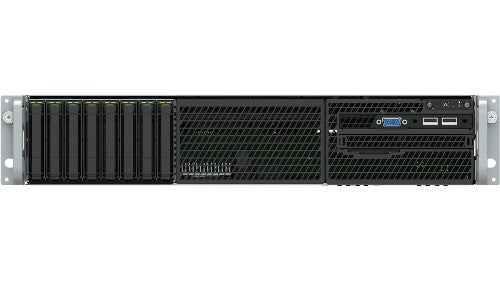 Intel R2208WF0ZSR server barebone Intel® C624 LGA 3647 (Socket P) Rack (2U) Black, Grey