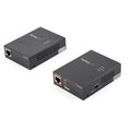 StarTech.com 1 Port Gigabit PoE Injector & Splitter Kit - 60W High Power over Ethernet Injector 100m/12-24V DC Splitter 802.3bt Midspan Single Port Ultra PoE LAN/RJ45 Security/Monitoring