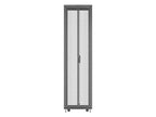 Vertiv VR3307SP rack cabinet 48U Freestanding rack Black, Transparent