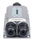 Intellinet 2-Port Outdoor Vandalproof Gigabit PoE++ Extender, Two 30 W Ports, Extends PoE up to 100 m (328 ft.), 60 W Power Budget, IEEE 802.3bt (4PPoE) Compliant, IP67 Waterproof, IK10-rated, Metal Housing