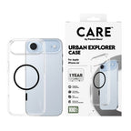 PanzerGlass CARE by ® Flagship Case Transparent Urban Explorer w. Black MagSafe iPhone Air