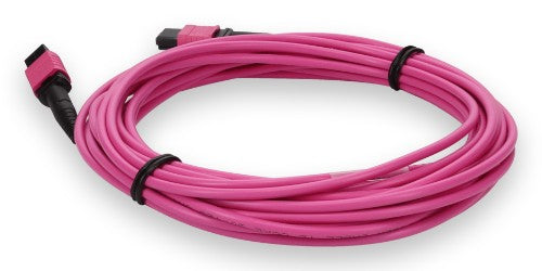 AddOn Networks ADD-MPOMPO-8M5OM4LZ-MA InfiniBand/fibre optic cable 8 m MPO LOMM Magenta