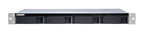 QNAP TL-R400S storage drive enclosure HDD/SSD enclosure Black, Grey 2.5/3.5"