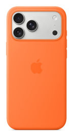 Apple iPhone 17 Pro Max Silicone Case with MagSafe – Orange