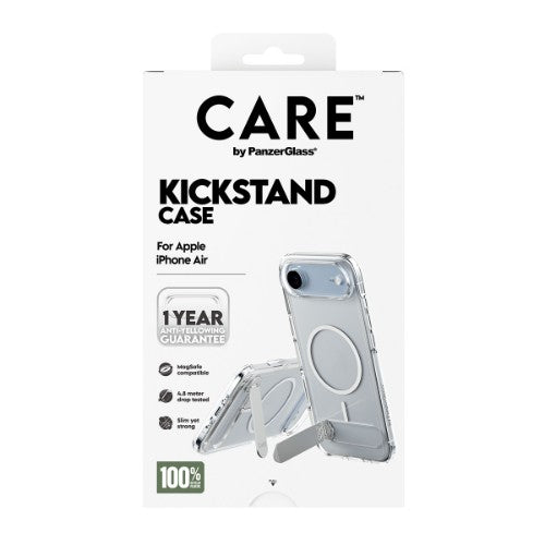 PanzerGlass CARE by ® Feature Case Transparent w. Kickstand & MagSafe iPhone Air