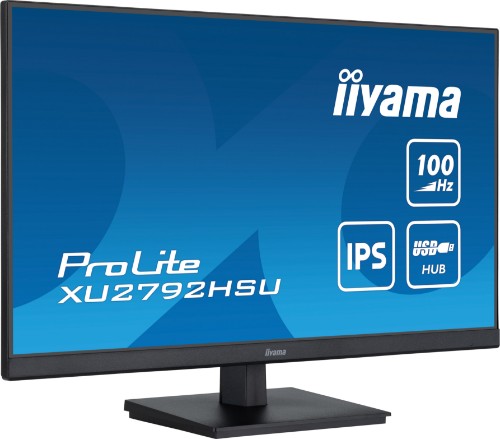 iiyama ProLite 27” IPS technology panel with USB hub and 100Hz refresh rate