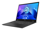 MSI Prestige 16 AI STUDIO B1VGG-040UK Intel Core Ultra 7 155H Laptop 40.6 cm (16") Quad HD+ 32 GB LPDDR5-SDRAM 1 TB SSD NVIDIA GeForce RTX 4070 Wi-Fi 7 (802.11be) Windows 11 Home Grey