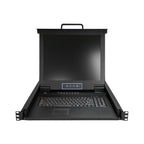 StarTech.com 16 Port Rackmount KVM Console w/ 6ft Cables - Integrated KVM Switch w/ 17" LCD Monitor - Fully Featured 1U LCD KVM Drawer- OSD KVM - Durable 50,000 MTBF - USB + VGA Support