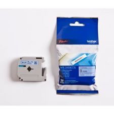 Brother MK-521BZ DirectLabel blue on black 9mm x 8m for Brother P-Touch M 9-12mm