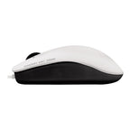CHERRY MC 1000 Corded Mouse, Pale Grey, USB