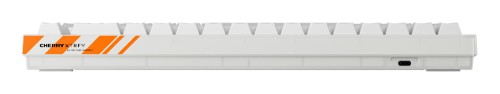 CHERRY K5 PRO TMR COMPACT keyboard Gaming USB AZERTY French Orange, White