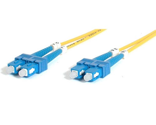 StarTech.com Fiber Optic Cable - Single-Mode Duplex 9/125 - LSZH - SC/SC - 2 m