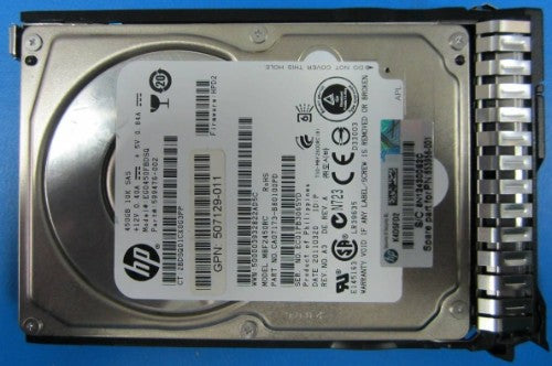 HP 450GB hot-plug dual-port SAS HDD internal hard drive 10000 RPM 2.5"