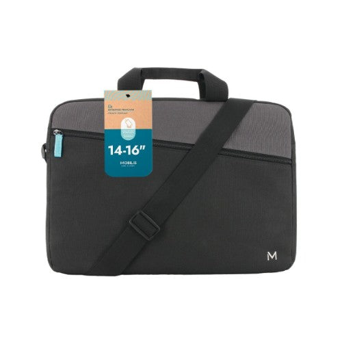Mobilis The One Essential 40.6 cm (16") Briefcase Black, Grey