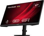 Viewsonic VG Series VG2709U-2K computer monitor 68.6 cm (27") 2560 x 1440 pixels Quad HD LED Black