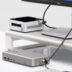 StarTech.com Laptop/Desktop & Peripheral Lock Kit, Theft-Deterring Security Lock, K-Slot, 10ft (3m) Steel Cable, 3x Devices, User-Resettable 4-Digit Lock - TAA