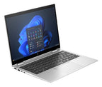 HP Elite x360 830 G11 Intel Core Ultra 7 155U Hybrid (2-in-1) 33.8 cm (13.3") Touchscreen WUXGA 16 GB LPDDR5x-SDRAM 512 GB SSD Wi-Fi 6E (802.11ax) Windows 11 Pro AI PC Silver