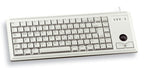 CHERRY G84-4400 TRACKBALL KEYBOARD Corded, PS2, Light Grey, (QWERTY - UK)