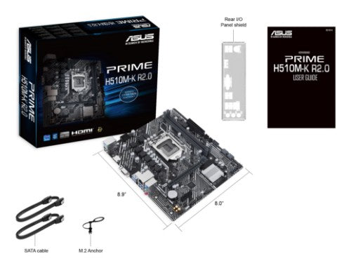 ASUS PRIME H510M-K R2.0 Intel H510 LGA 1200 (Socket H5) micro ATX
