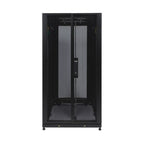 Tripp Lite SR25UB 25U SmartRack Standard-Depth Half-Height Server Rack Enclosure, Doors and Side Panels