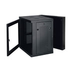 Tripp Lite SRW12USG SmartRack 12U Low-Profile Switch-Depth Wall-Mount Small Rack Enclosure, Clear Acrylic Window, Hinged Back