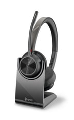HP Poly Voyager 4320-M Microsoft Teams Certified Headset +BT700 dongle +Charging Stand
