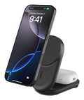 Belkin WIZ039MYBK mobile device charger Headphones, Smartphone Black USB Wireless charging Fast charging Indoor