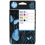 HP 6ZC71AE/932/933 Ink cartridge multi pack Bk,C,M,Y 8,5ml + 3x4ml Pack=4 for HP OfficeJet 6100/7510/7610