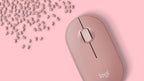 Logitech Pebble 2 M350s mouse Travel Ambidextrous RF Wireless + Bluetooth Optical 4000 DPI