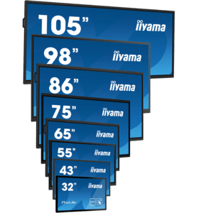 iiyama 23.8” Full HD In-cell PCAP 10pt interactive Touch Panel PC with Android OS, IPS panel technology and anti glare coating